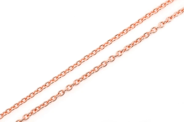 2 mm rolo 14k chain gold color rose 2