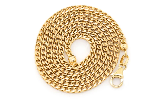 2mm franco 14k chain gold color yellow 3