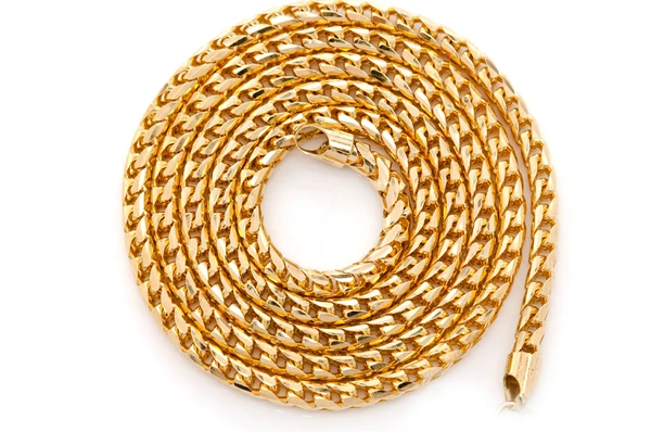 3.5mm franco 14k chain gold color yellow 3